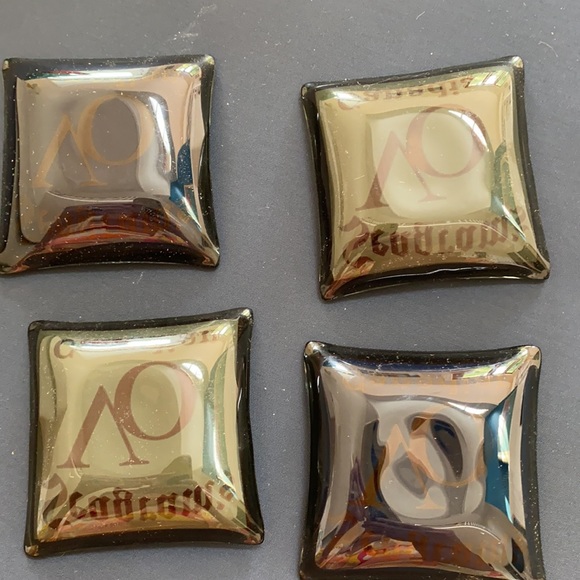 Vintage Seagram’s Canadian Whiskey cocktail dishes in original box. - Picture 4 of 9